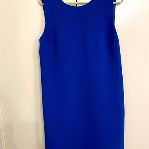 Blue J Crew sleeveless dress